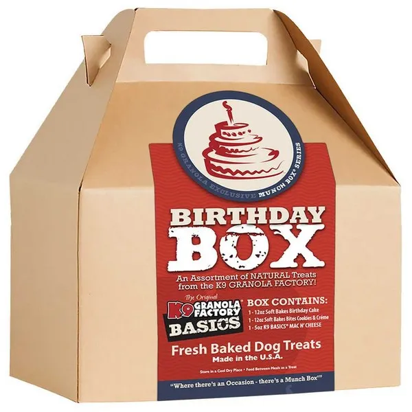 1Ea K-9 Granola Factory Birthday Box - Health/First Aid